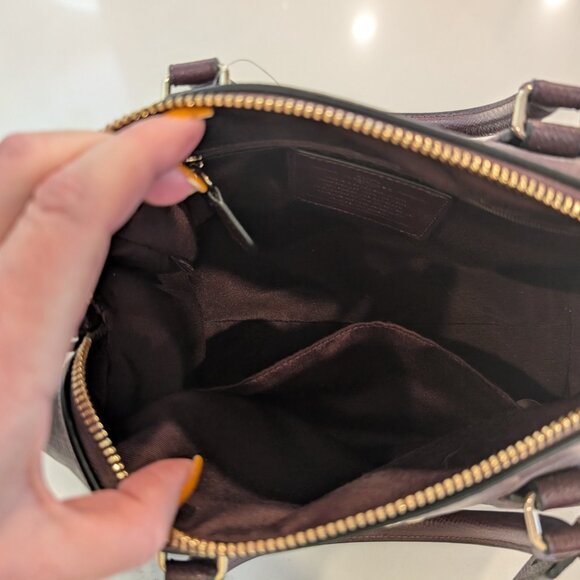 Coach Mini Bennett Satchel NWT - Picture 7 of 8